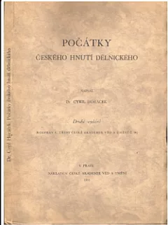 Počátky českého hnutí dělnického
