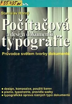 Počítačová typografie a design dokumentů