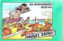 Počkej, zajíci! Na skokanském můstku