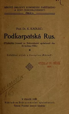 Podkarpatská Rus