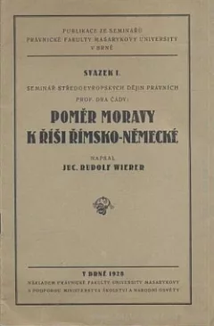 Poměr Moravy k Říši římsko-německé
