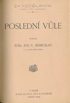 Poslední vůle