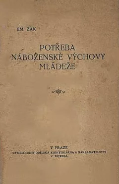 Potřeba náboženské výchovy mládeže