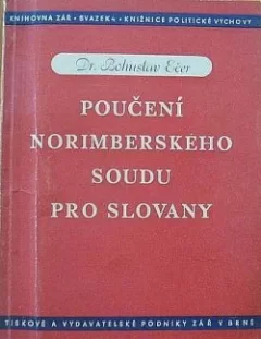 Poučení norimberského soudu pro Slovany