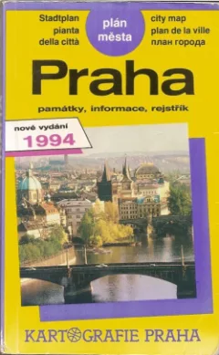 Praha - plán města