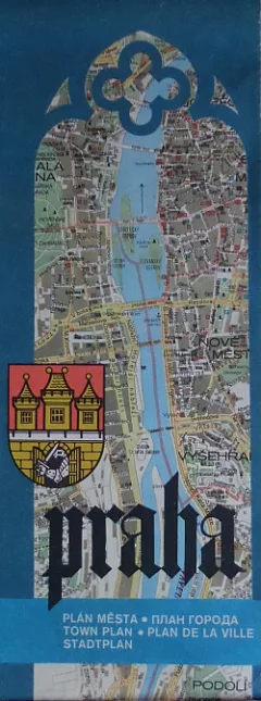 Praha Plán města