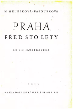 Praha před sto lety