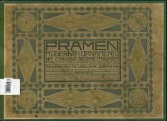 Pramen moderních ornamentů na základě geometrickém: příručka ornamentálních motivů