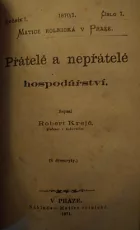 Přátelé a nepřátelé hospodářství