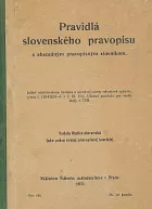 Pravidlá slovenského pravopisu s abecedným pravopisným slovníkom
