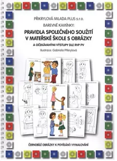 Pravidla společného soužití v mateřské školce s obrázky a očekávanými výstupy dle RVP PV