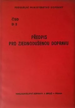 Předpis pro zjednodušenou dopravu ČSD D3