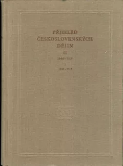 Přehled československých dějin II - svazek 2, 1900-1918