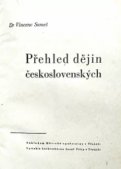 Přehled dějin československých