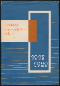 Přehled nejnovějších dějin I. 1917-1929