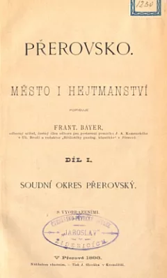 Přerovsko - město i hejtmanství