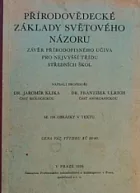 Přírodovědecké základy světového názoru