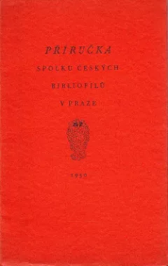 Příručka spolku českých bibliofilů v Praze, 1930