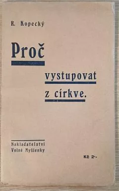 Proč vystupovat z církve