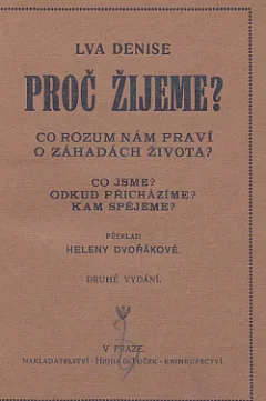 Proč žijeme?