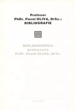 Profesor PhDr. Pavel Oliva, DrSc