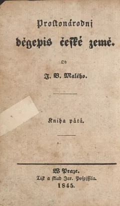 Prostonárodnj děgepis české země Díl V.