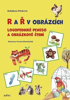 R a Ř v obrázcích: Logopedické pexeso a obrázkové čtení