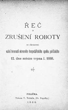 Řeč o zrušení roboty