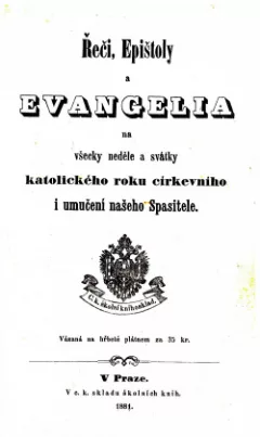 Řeči, Epištoly a Evangelia na všechny neděle a svátky