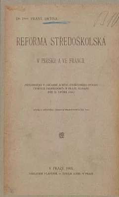 Reforma středoškolská v Prusku a ve Francii