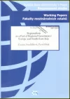 Regionalism as a part of regional governance: Europe and South-East Asia