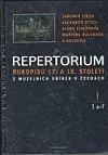 Repertorium rukopisů 17. a 18. století z muzejních sbírek v Čechách I. (1 a-f + 2 h-j)