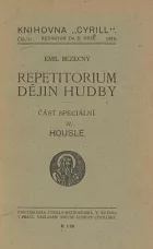 Repetitorium dějin hudby: Část speciální. IV, Housle