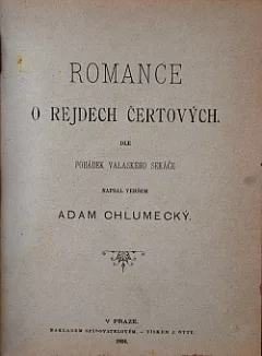 Romance o  rejdech čertových