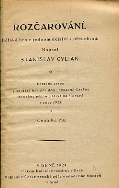 Rozčarování