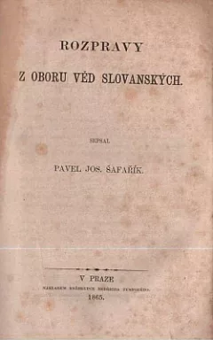 Rozpravy z oboru věd slovanských