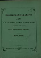 Rozvržení sbírek a berní r.1615 dle uzavření sněmu generálního nejvyššími berníky učiněné