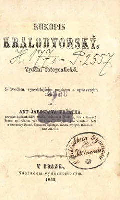 Rukopis Kralodvorský