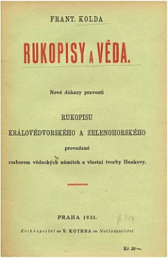Rukopisy a věda