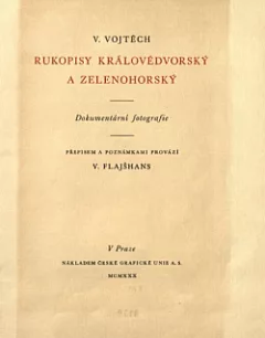 Rukopisy Královédvorský a Zelenohorský