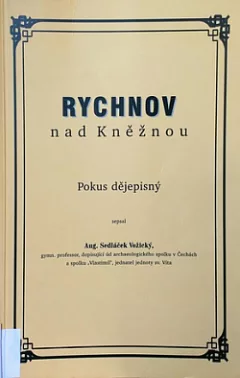 Rychnov nad Kněžnou: pokus dějepisný