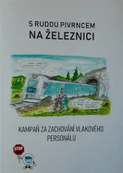 S Rudou Pivrncem na železnici