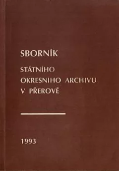 Sborník Státního okresního archivu Přerov 1993