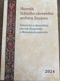 Sborník Státního okresního archivu Znojmo 2024