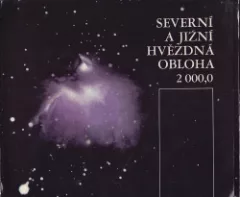 Severní a jižní hvězdná obloha 2000,0