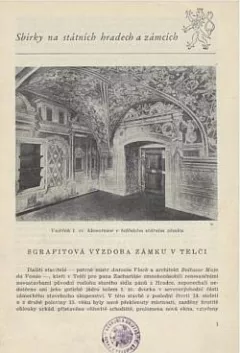 Sgrafitová výzdoba zámku v Telči