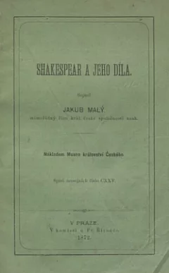 Shakespear a jeho dílo