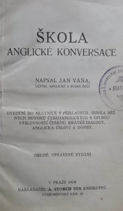 Škola anglické konversace