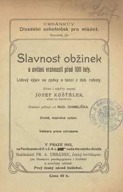 Slavnost obžínek a uvítání vrchnosti před 100 lety