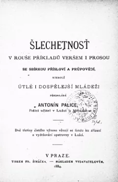 Šlechetnosť v rouše příkladů veršem i prosou